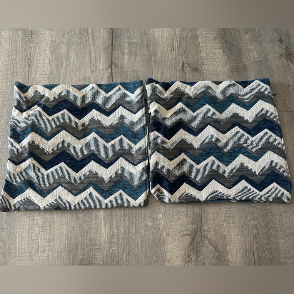 Chevron Patterned Pillow Covers